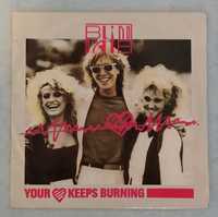 Vinil Single: Blind Date - "Your Heart Keeps Burning"