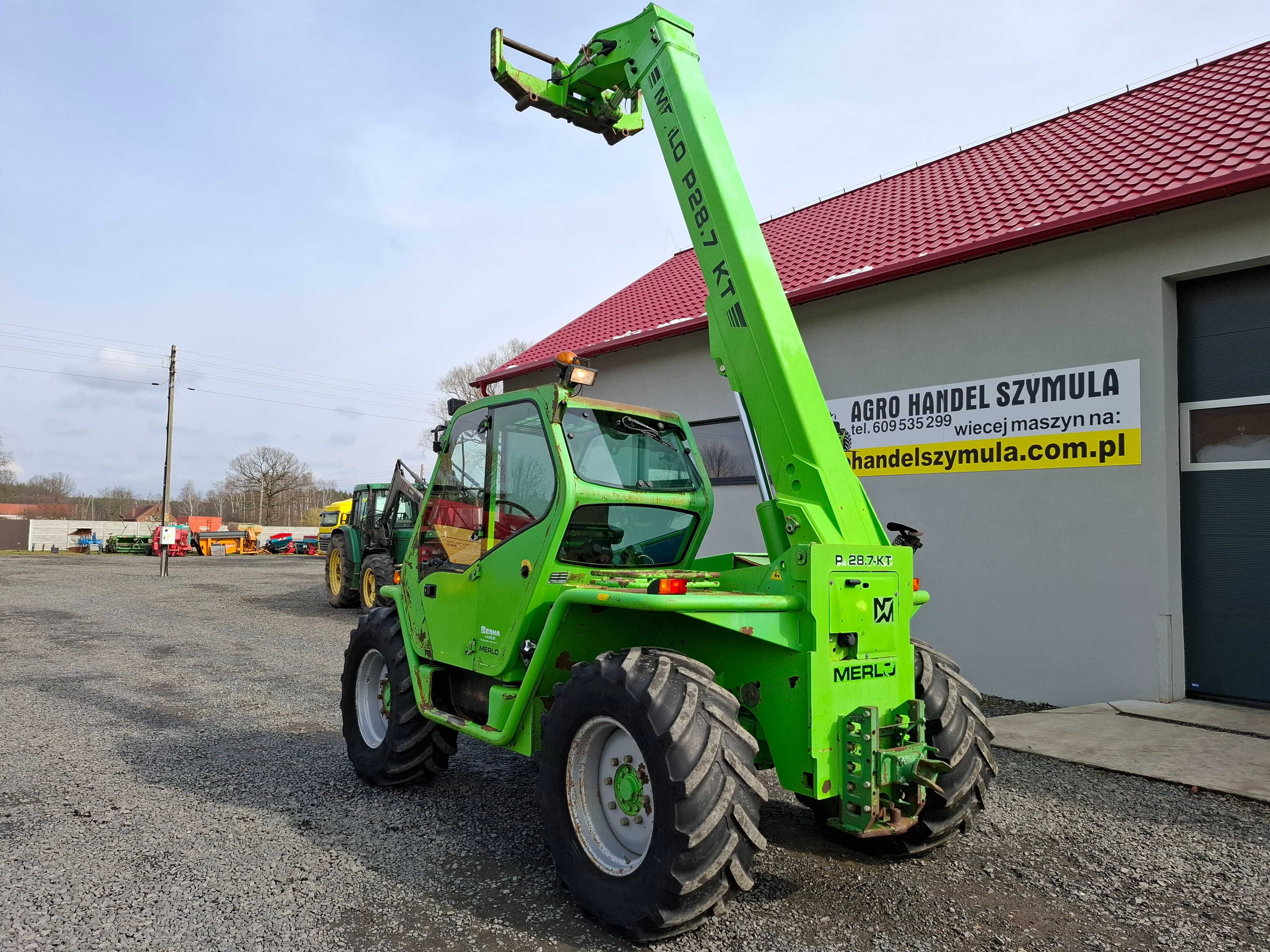 MERLO P 28.7 KT, bardzo dobry stan, wszystko działające, ŁADOWARKA
