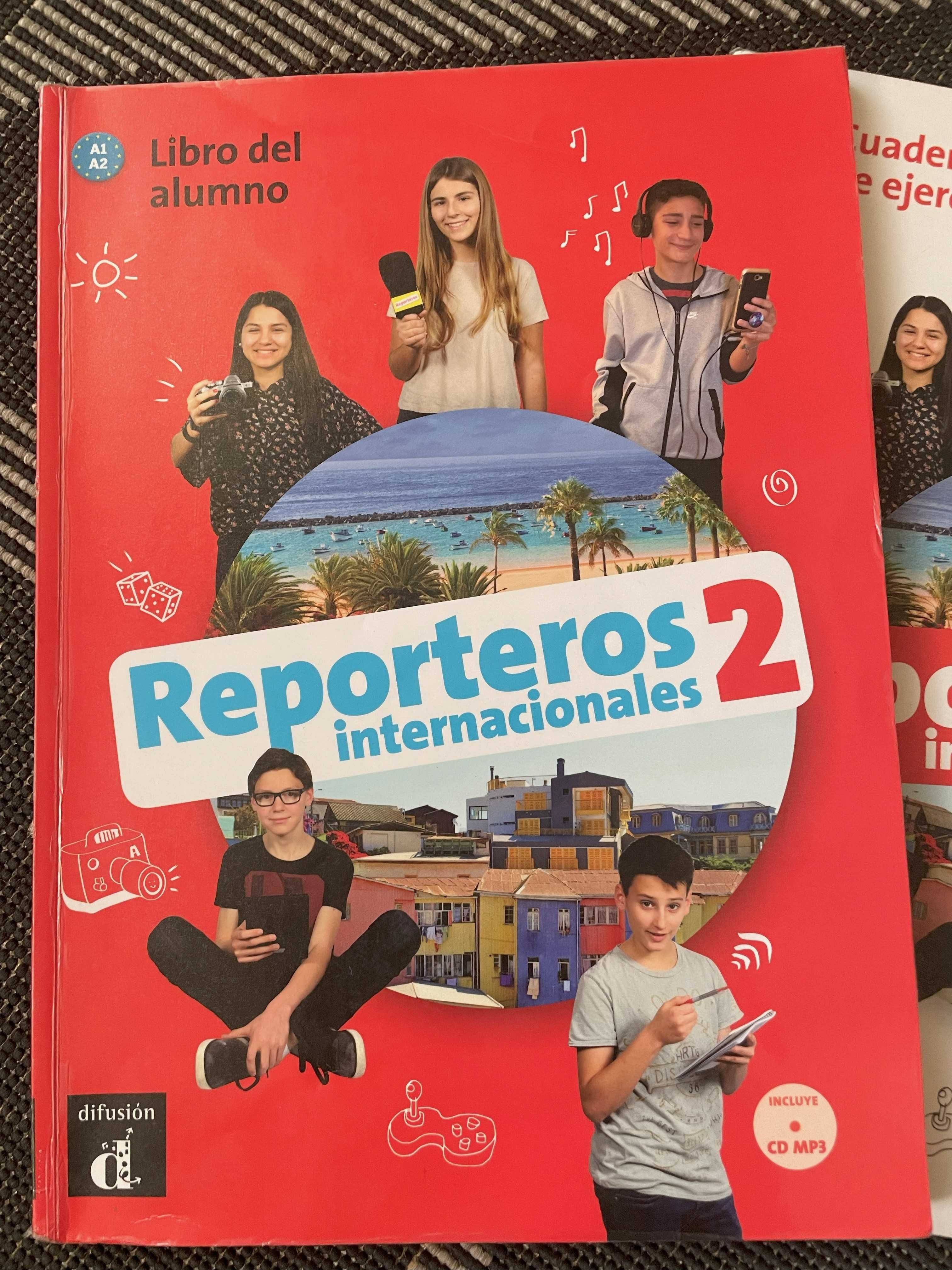 Reporteros Internacionales 2 Manual de Espanhol + CA + CD