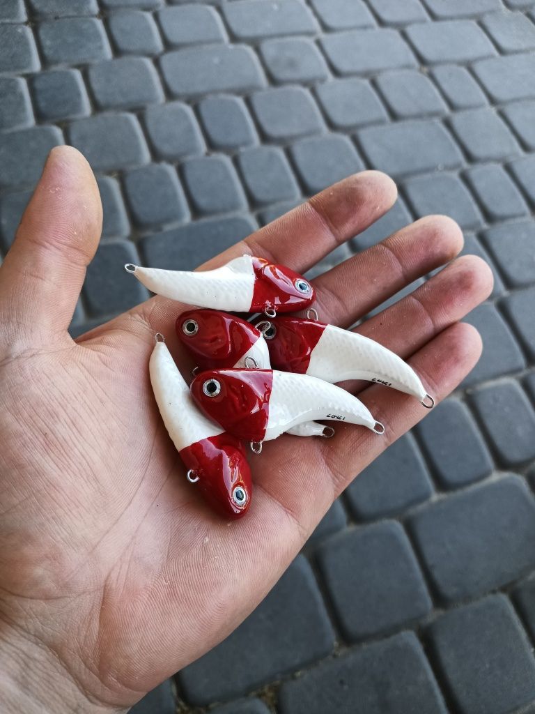 Woblery Cykada Fatty SCAR 5cm, 5.7cm, 6.5cm i 8cm LUKI LURES