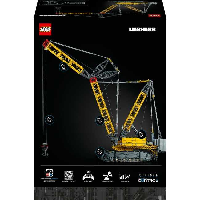 Конструктор LEGO Technic Гусеничний підйомний кран Liebherr LR 13000