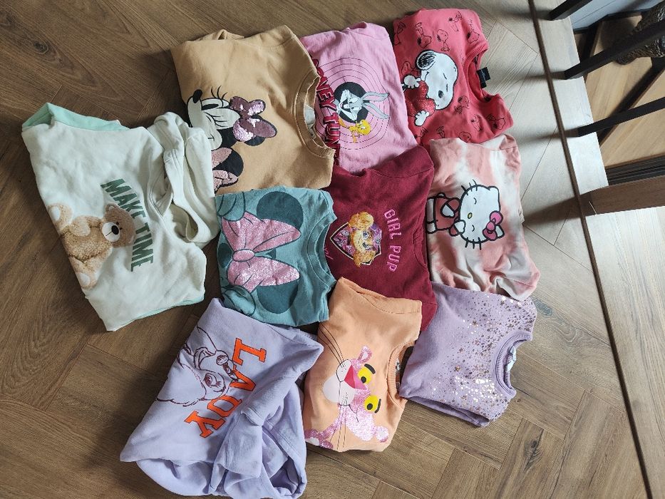 H&M ubranka dla dziewczynki 110/116