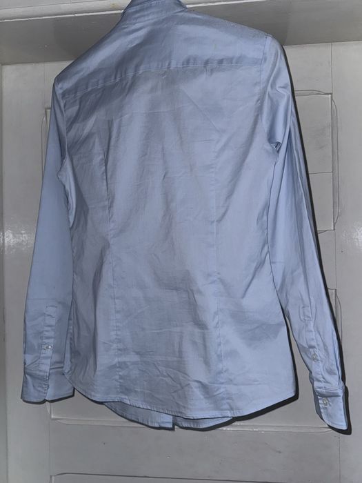 Бавовняна сорочка Tommy Hilfiger жіноча relaxed класичний комір