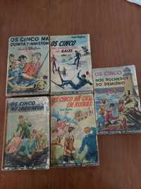 5 livros os cinco 1ª edição anos 60