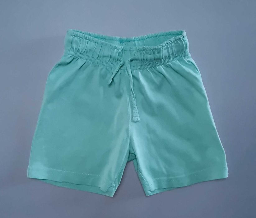 Dziecięce krótkie spodenki szorty 5-10-15 rozm. 86 wiosna lato