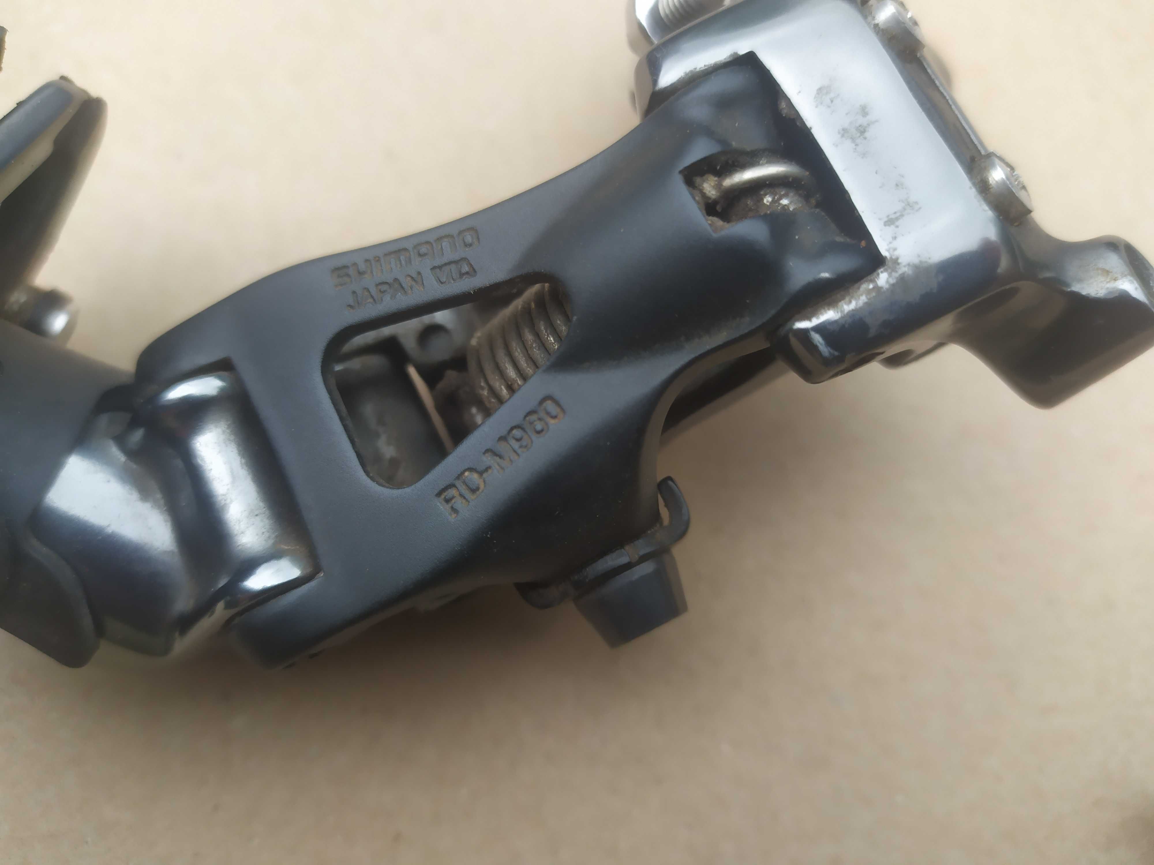 Przerzutka Tył Shimano Deore XTR RD-M960 Odwrotna Sprężyna