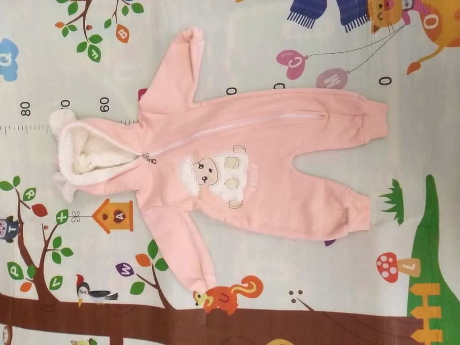 Дитячий комбінезон утеплений 68 см