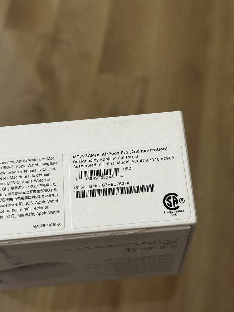 Кейс без навушників AirPods Pro 2 with MagSafe (USB‑C) (MTJV3) (2023)