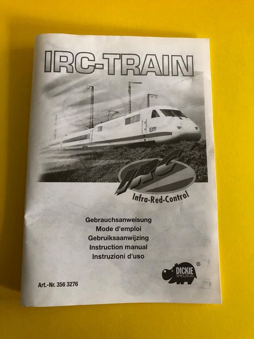 Comboio com controle remoto infra-vermelhos