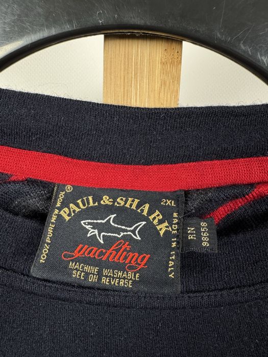 Paul & Shark wełniany sweter 2XL