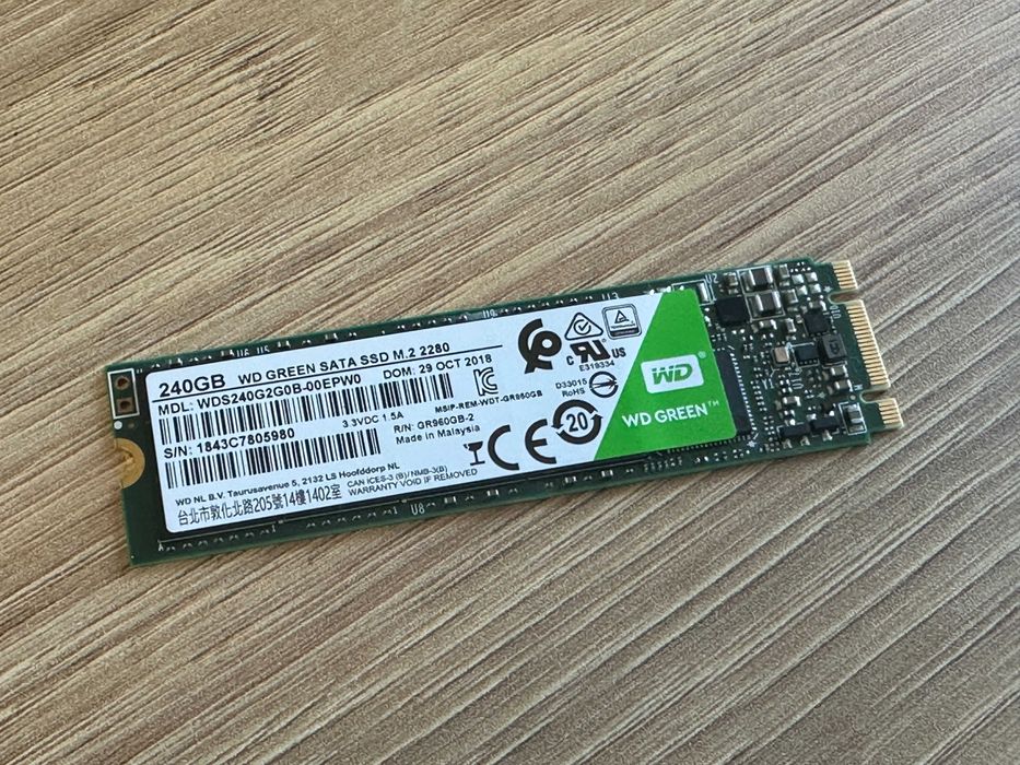 Dysk SSD Western Digital WDS240G2G0B 240GB M.2 SATA M.2