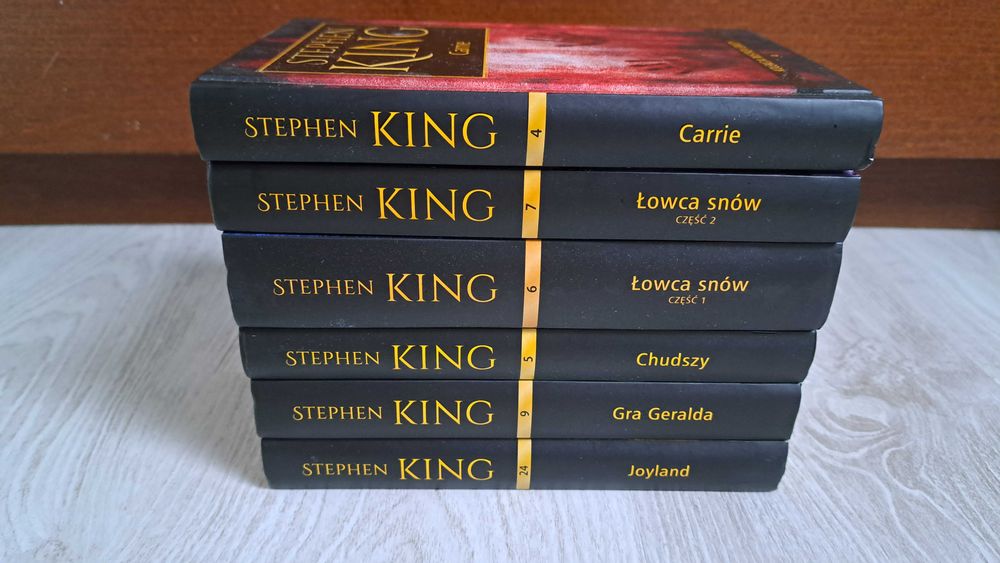 Stephen King Carrie Chudszy Łowca snów 2 tomy Gra Geralda Joyland