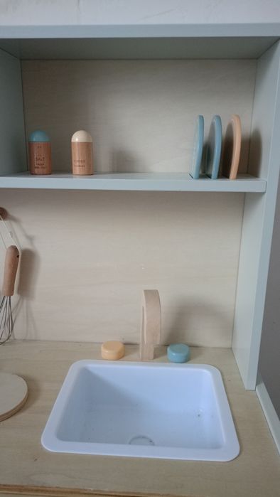 Kuchnia dziecięca do zabawy piękne pastelowy kolor