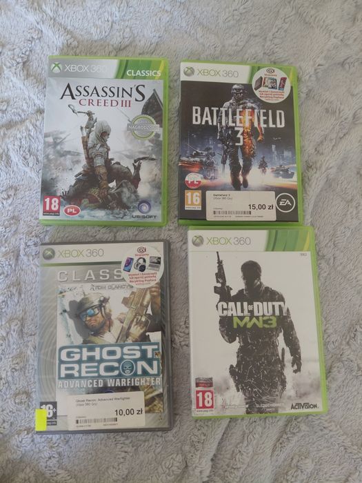 Sprzedam gry  do  Xbox 360