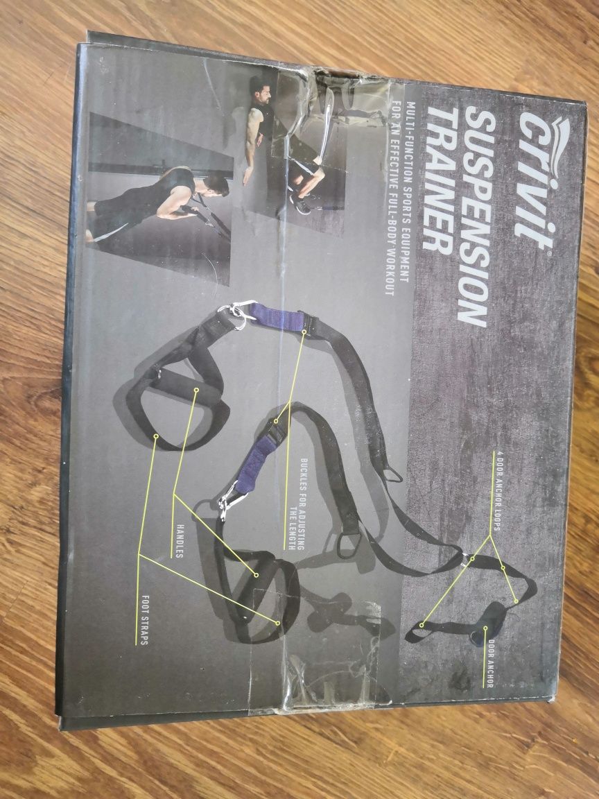 Taśmy treningowe do ćwiczeń suspension trainer suspensor