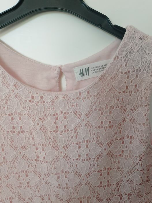 Sukienka wizytowa H&M, rozmiar 122/128