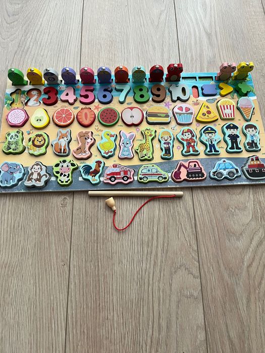 Доска Монтессорі розвиваюча гра