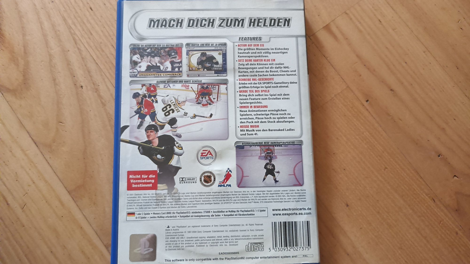Gra NHL 2002 PS2
