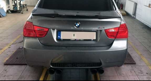 Spojler lotka BMW E90 spoiler CZARNY POŁYSK / CARBON