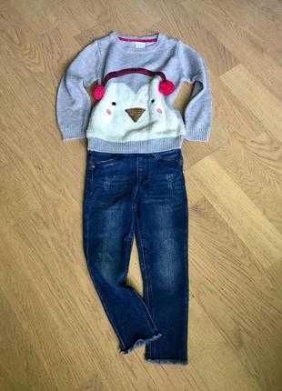 Джинсы брюки джеггинсы NEXT Oshkosh 2 - 4 года 100% хлопок