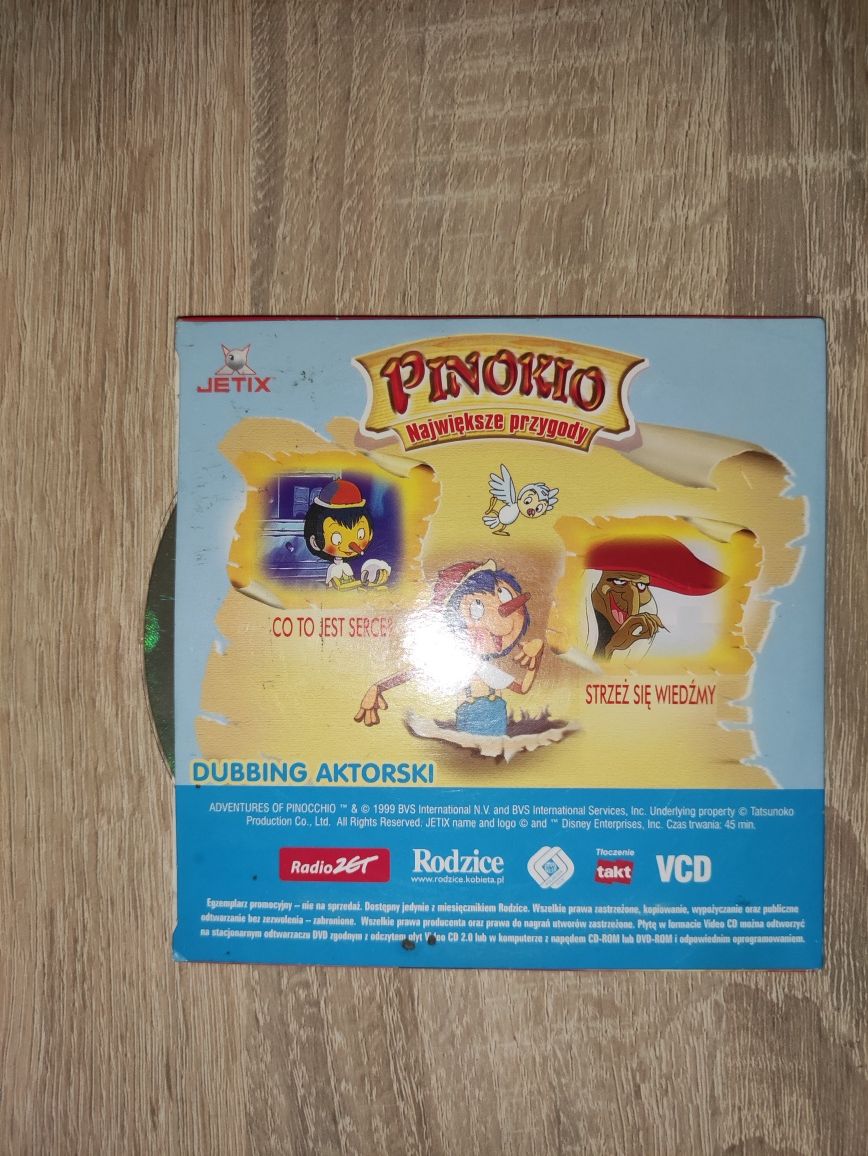 Film DVD// Bajka Pinokio