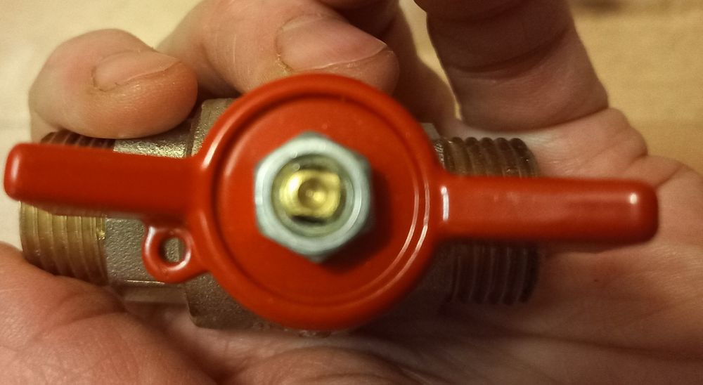 Кран шаровой TAMIGI 1/2" ВН "бабочка" BONOMI