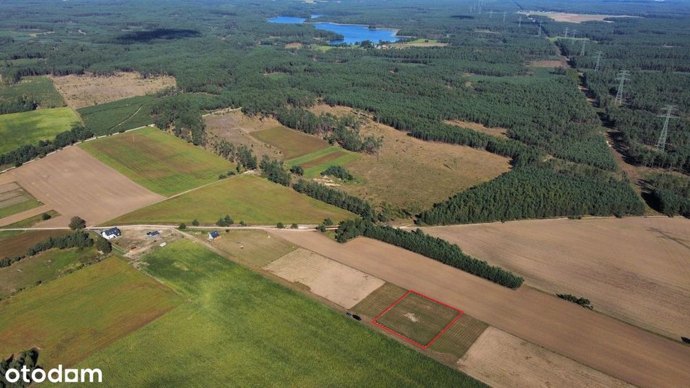 Działka 1338 m2 - blisko natury z dala od zgiełku