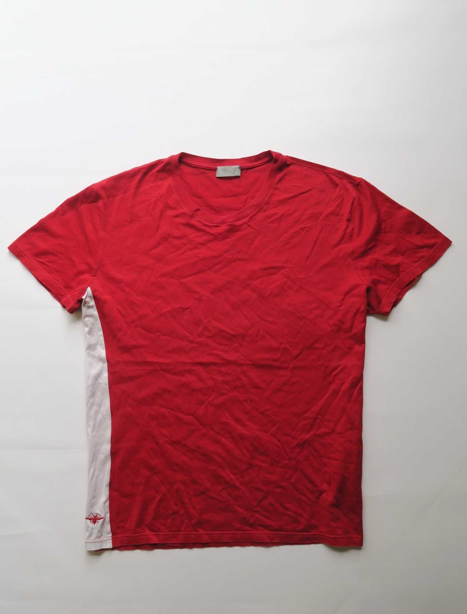 Dior koszulka koszulka z logo pszczółka t-shirt 50/M/L