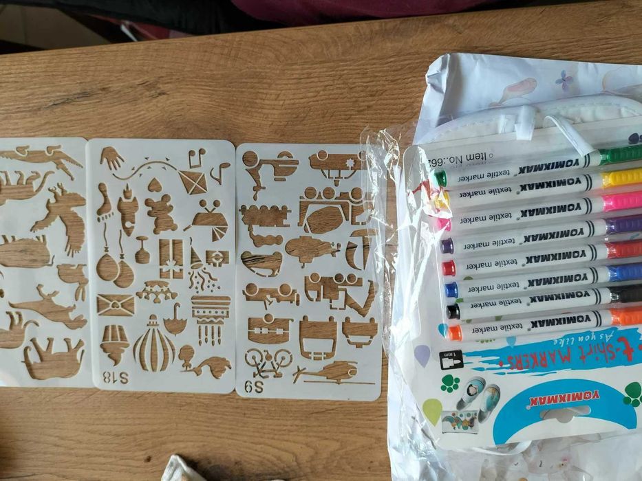 Śliniaki dla dzieci do malowania, zmywalne śliniaki dla dzieci