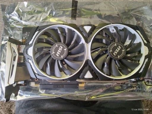 Karta graficzna msi geforce gtx 1060 armor 6gb