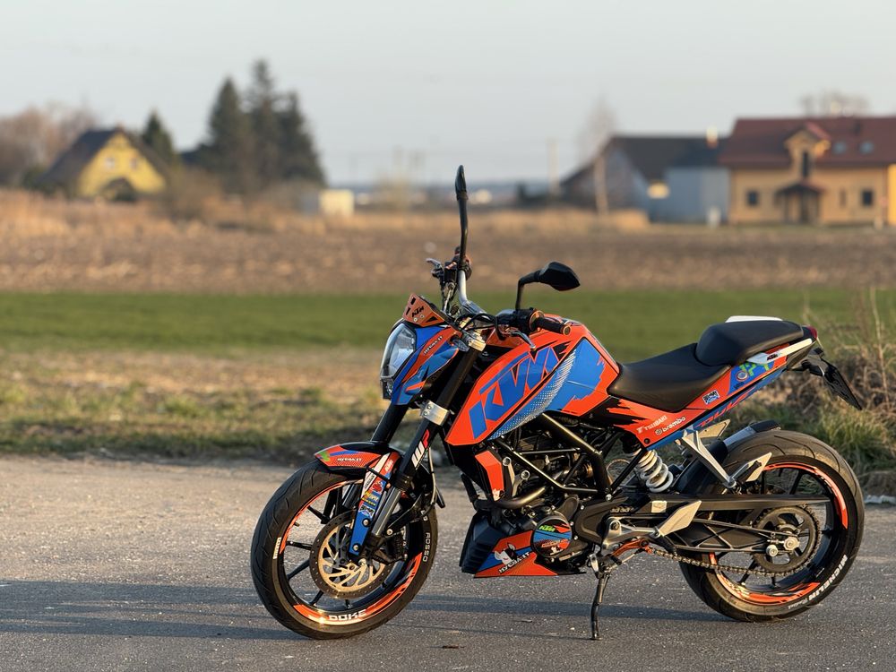 Ktm duke 125 Akrapovic