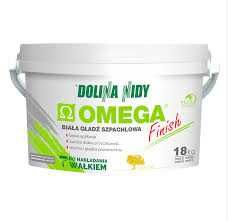 Gładź gipsowa gotowa Omega Finish Dolina Nidy 18kg wiadro