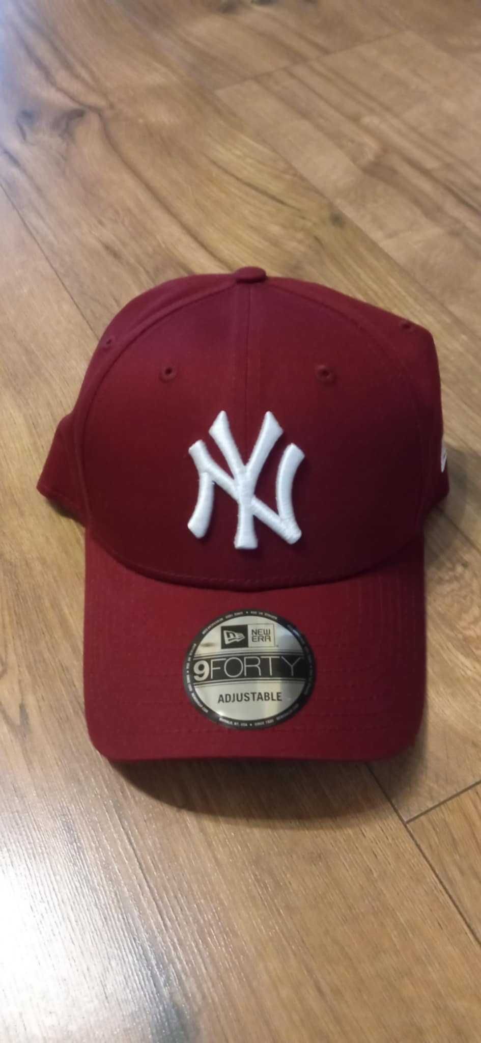 Czapka z daszkiem New Era New York Yankees 39THIRTY CZERWONA I ZIELONA
