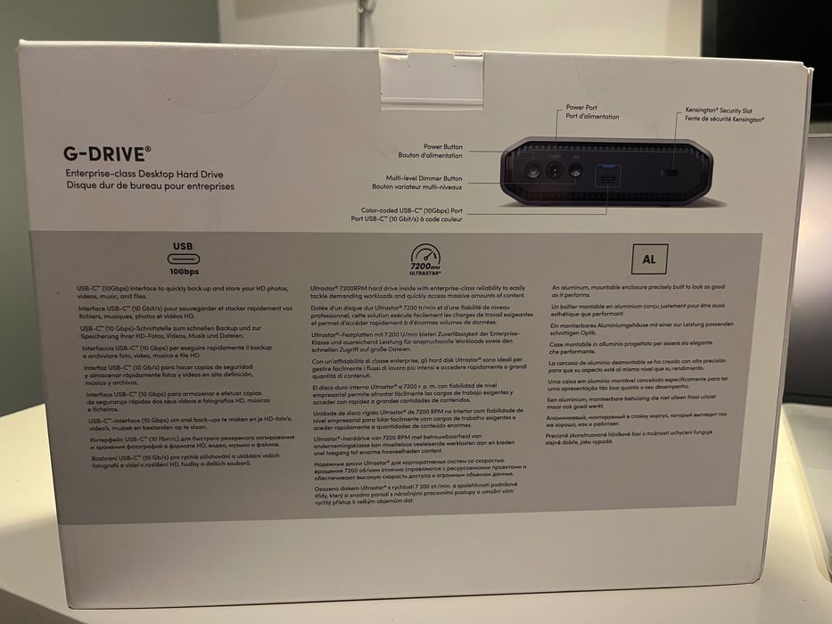 Disco Externo Sandisk Professional G-DRIVE 6TB