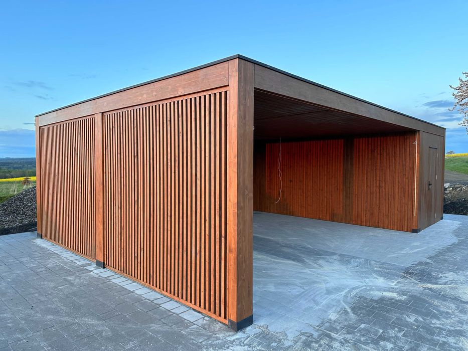 Wiata samochodowa garaż budynek gospodarczy altana