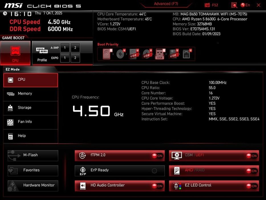 Процесор AMD Ryzen 5 8600G