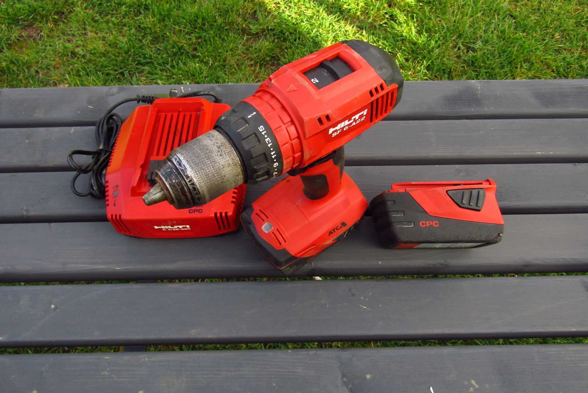 Hilti SF 6-A22 Wiertarka Wkrętarka Akumulatorowa 2x 5,2 Ah