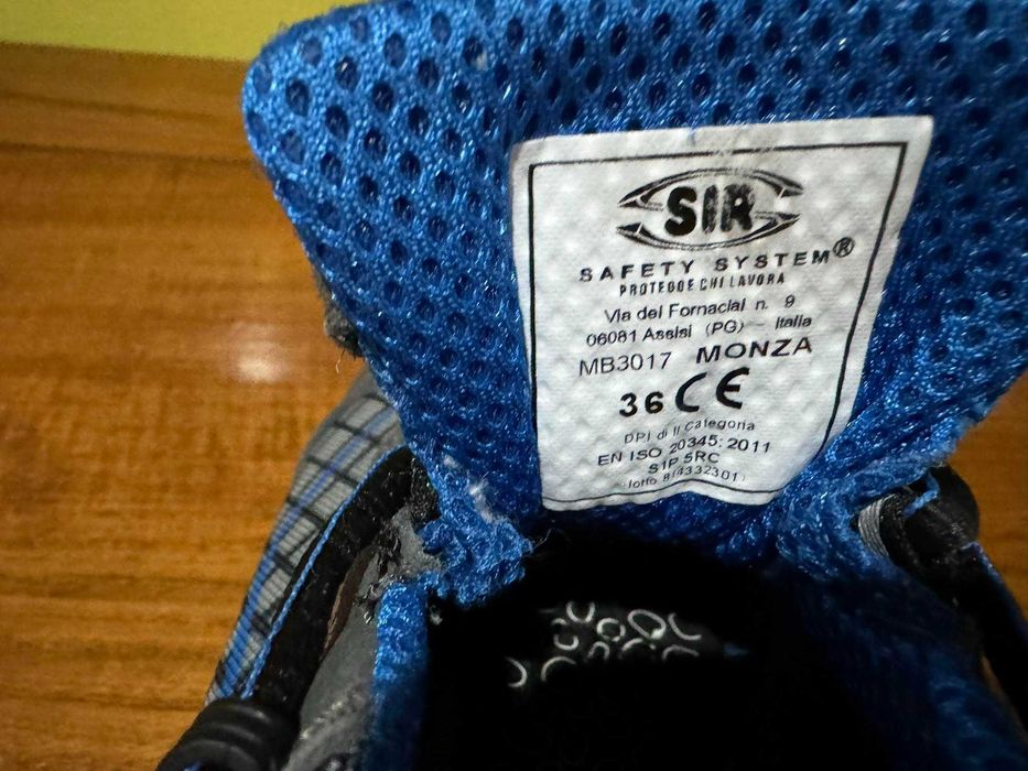 Sapatos Proteção  ESD SP1 Monza Low Shoe NOVOS N- 36 Unisexo