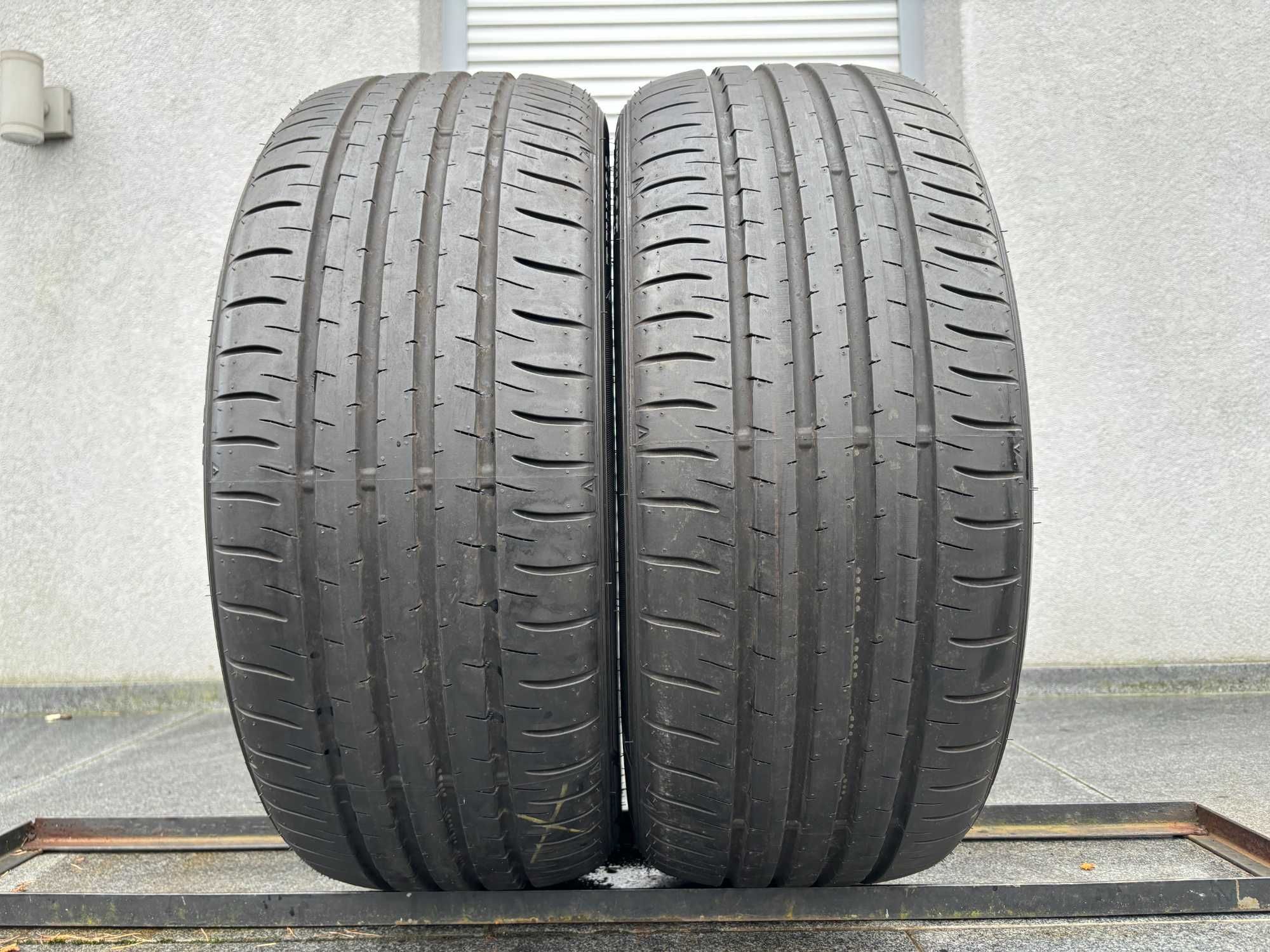 2szt letnie 225/45R18 Dunlop 6,5mm 100% bieżnika 2022r L6042 gwarancja