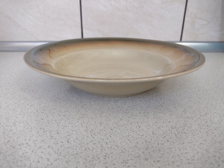 Stare talerze Tułowice 11 sztuk, głębokie, płytkie, PRL, retro, vintag