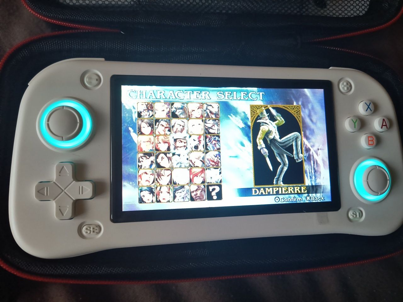 Retro konsola XF43  3d hall effect / Linux emuelec + 64 GB karta