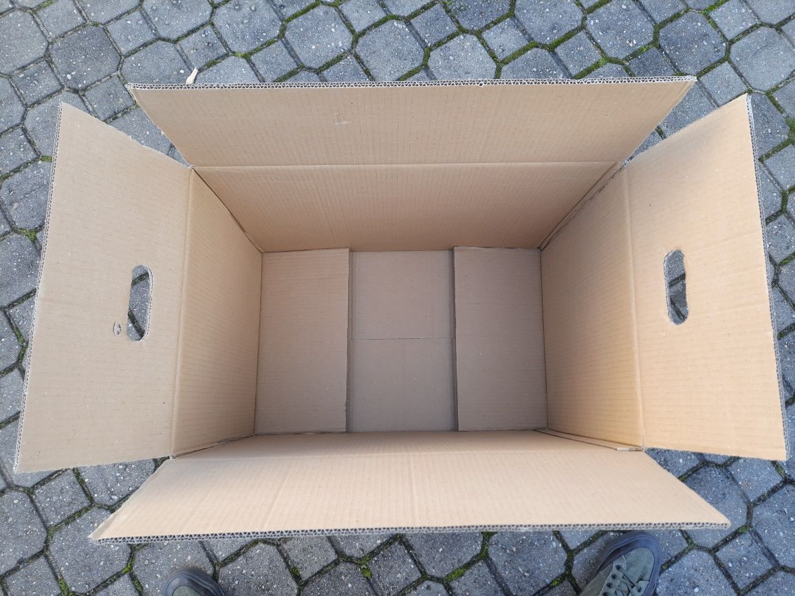 Kartony pudła używane, stan bdb 58x38x43 cm na europaletę