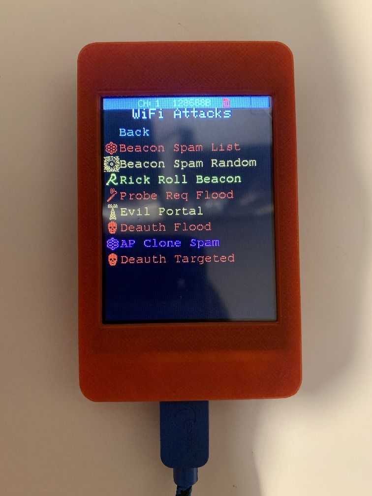 ESP32 Marauder Pentesting tool alternatywa dla flipper zero Na prezent