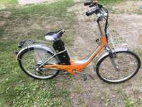 Rower elektryczny ebike z manetką transport zamiana