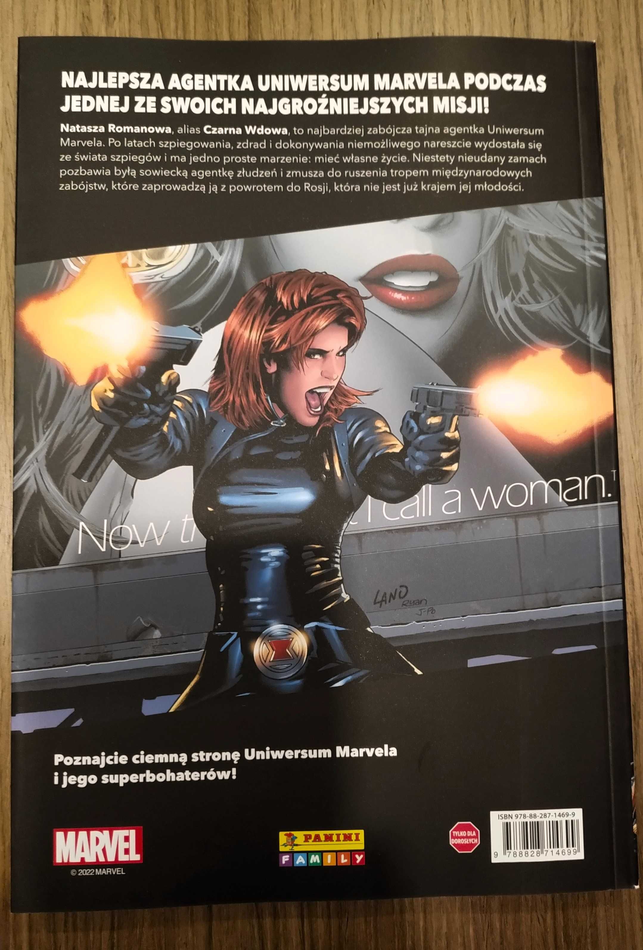 Ciemna strona Marvela - Tom 2 - Czarna Wdowa - Powrót do domu