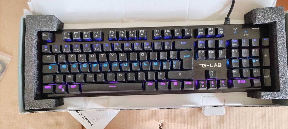 Klawiatura mechaniczna Keyz Carbon AZERTY