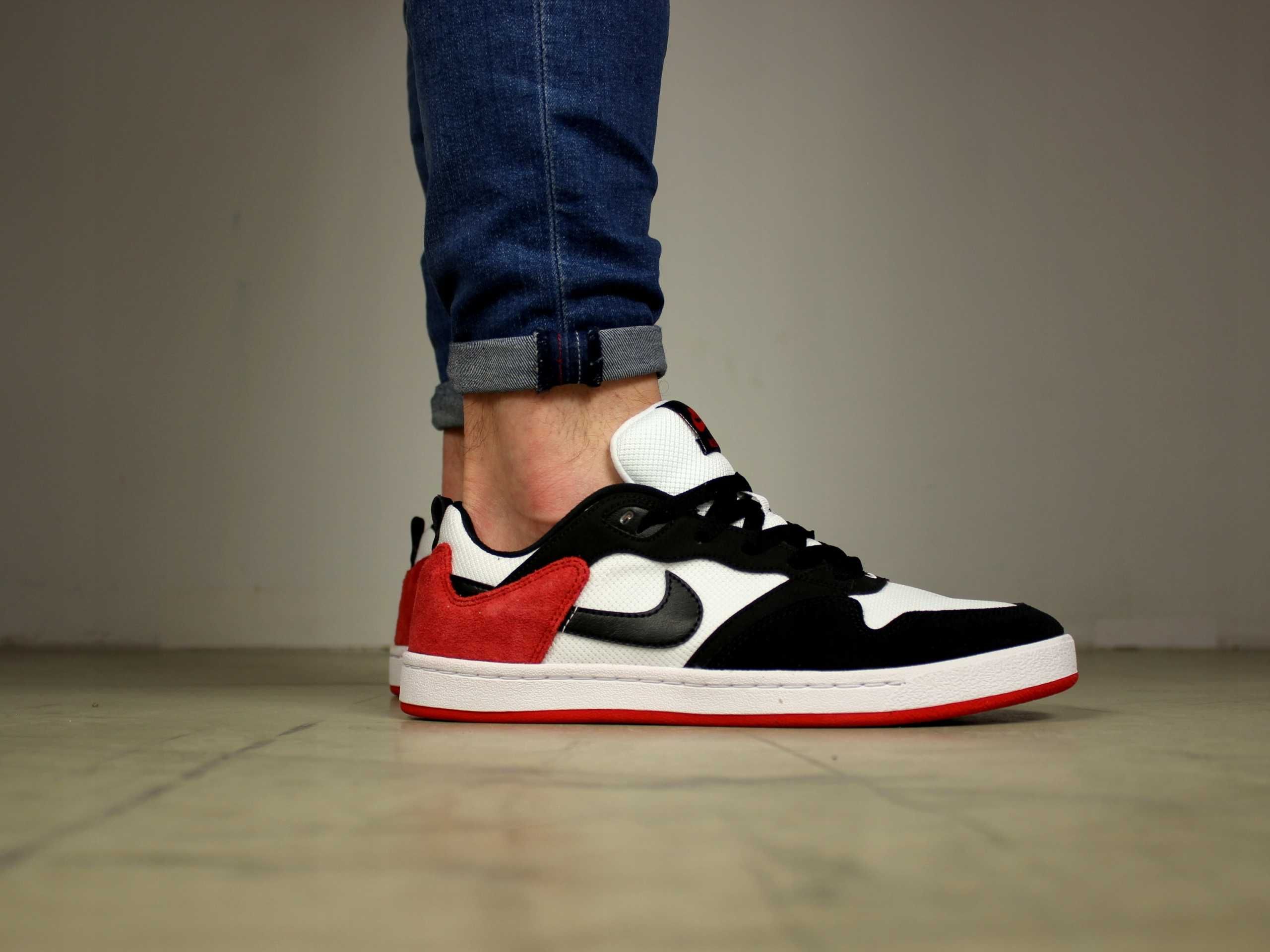 (r. Eur 45,5- 29,5 cm) Nike SB Alleyoop Black Toe CJ0882,-102