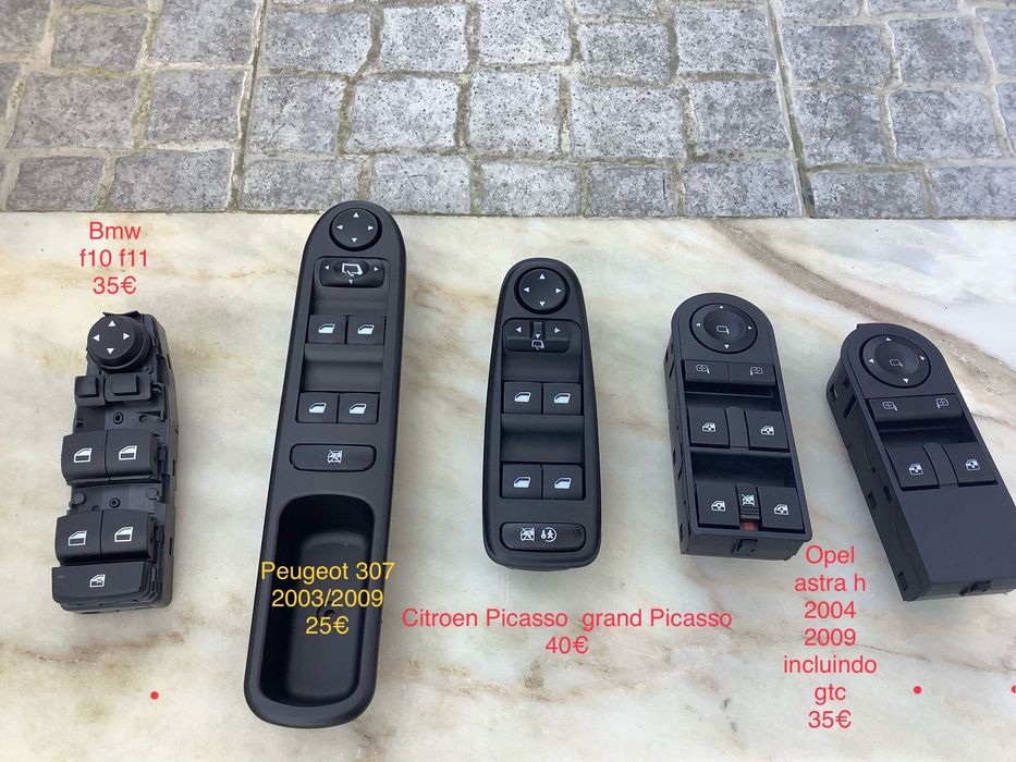 comando vidros Bmw peugeot 307 opel astra h citroen c4 merc w204