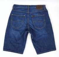 Lee 5 Pocket Short spodenki jeansowe W29 pas 2 x 39 cm