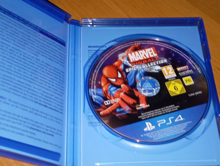 Гра Marvel Epic Pinball Collection Volume 1 ps4